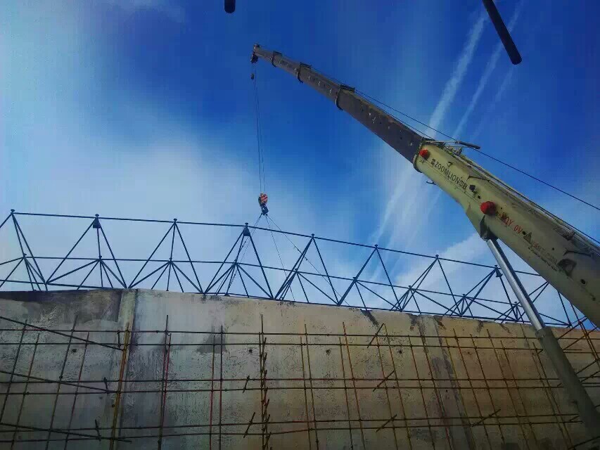 南平食堂网架结构工程
