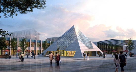 永安金字塔网架
