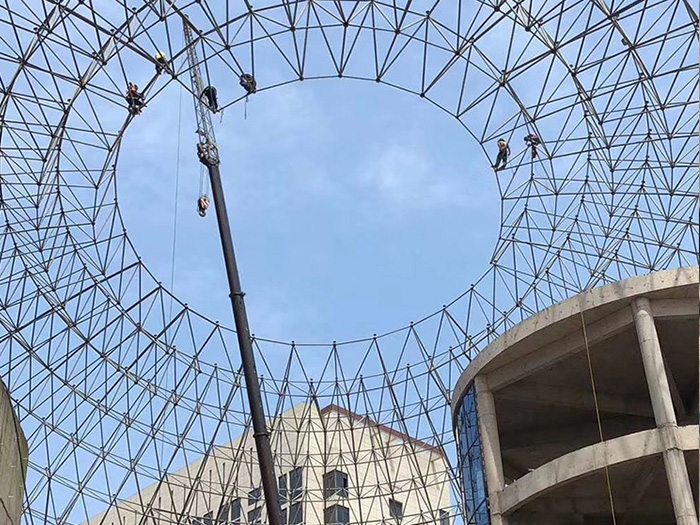 大冶网架螺栓球加工流程
