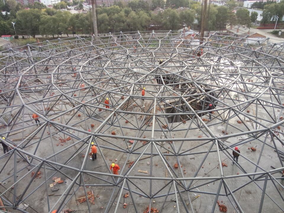 永安全民健身中心网架
