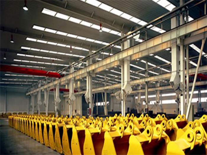 昭通徐工集团挖掘机装配车间
