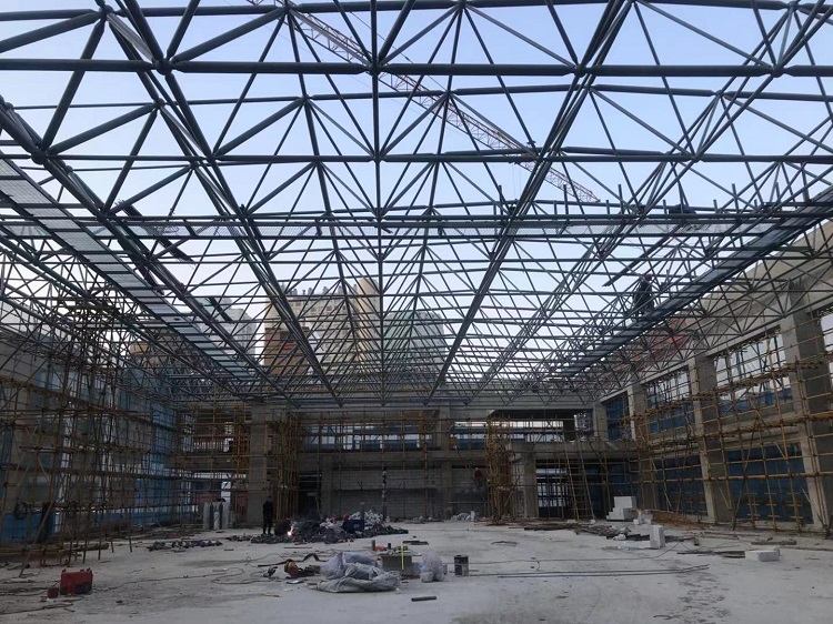 福州第一附属小学体育馆网架
